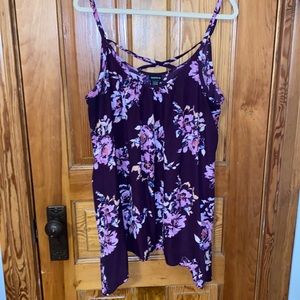 Torrid Size 2 Purple Fashion Top NWOT